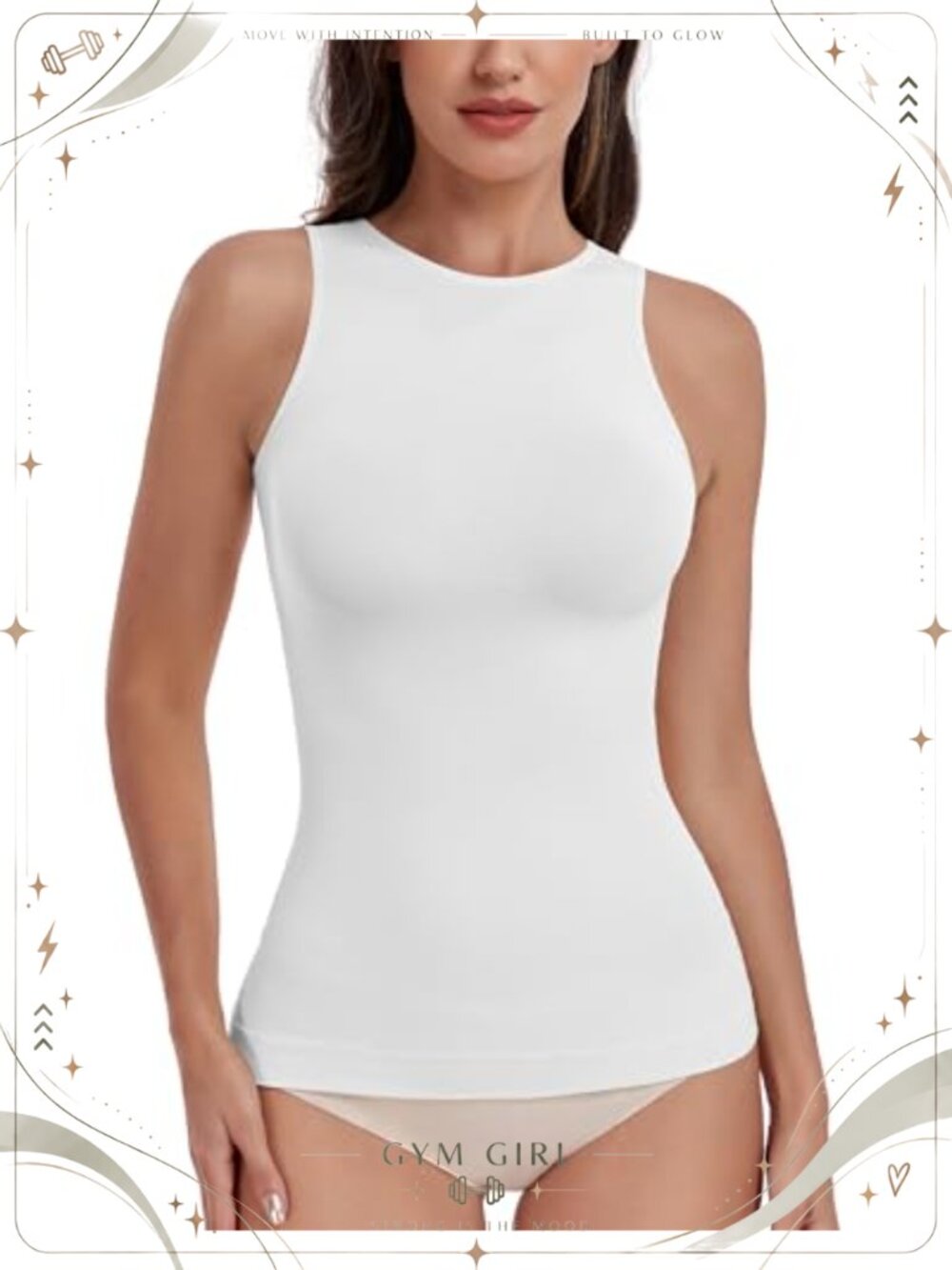 Women's Shapewear Tummy Control Seamless Compression Tank Top Halter Camisole